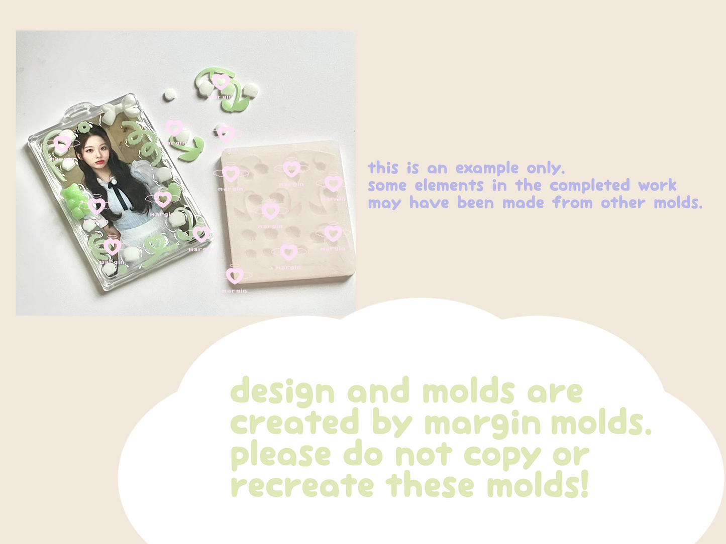 Lily of the Valley Flower Bits Silicone Mold, Matte UV Resin Mold