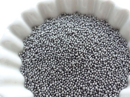 0.6-0.8mm ANTIQUE SILVER Semi-Transparent Microbeads