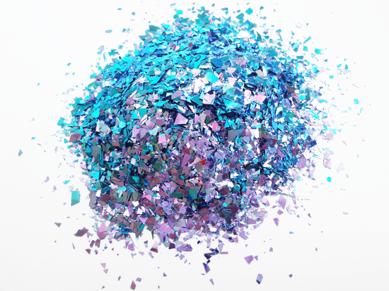 Mystique Aqua-Violet Small Shards