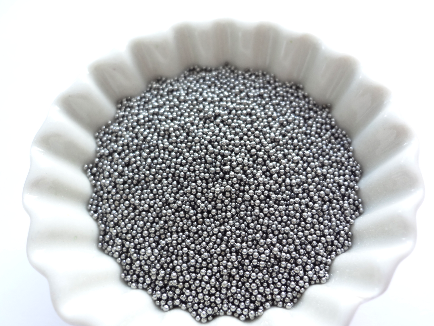 0.6-0.8mm ANTIQUE SILVER Semi-Transparent Microbeads