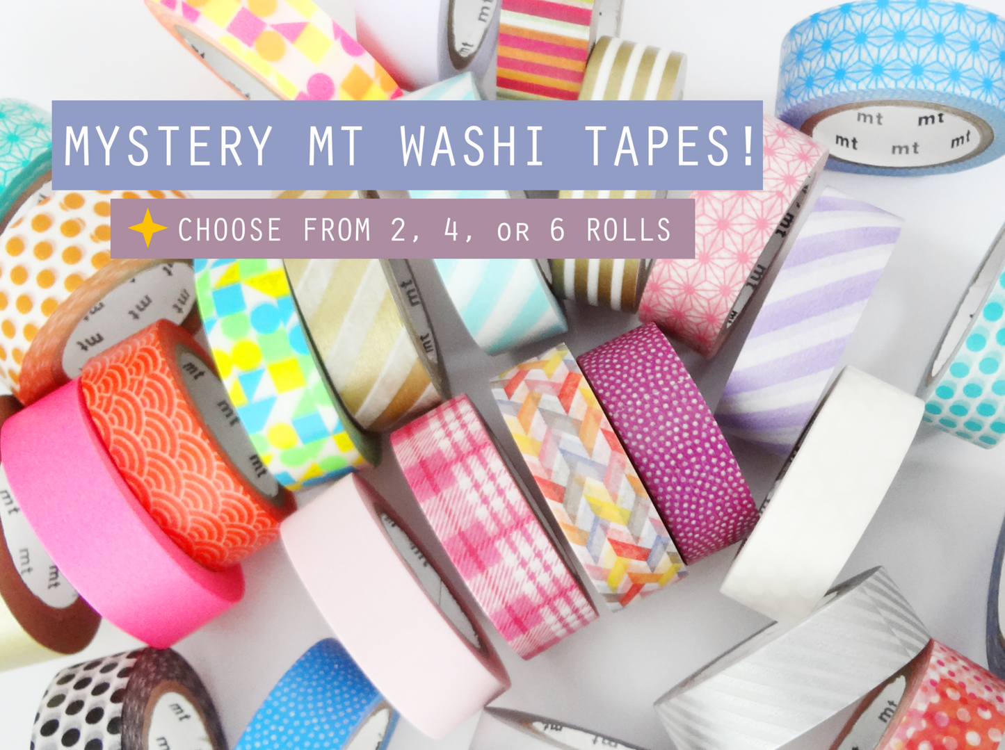 MT Washi Tape - MYSTERY BUNDLES