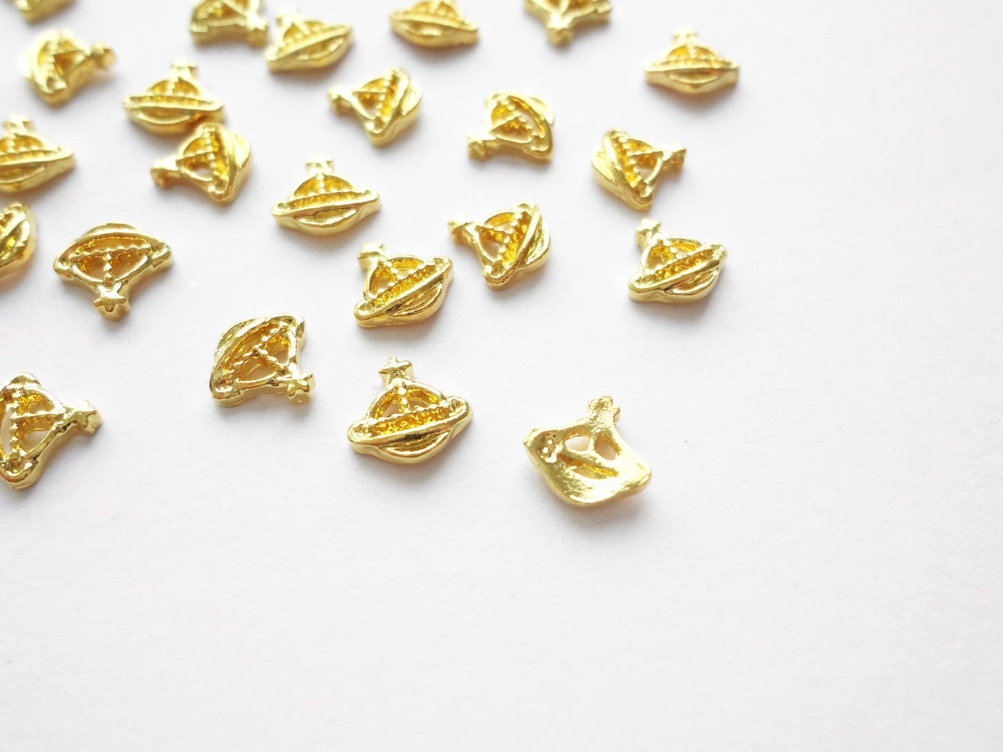6mm 3D Gold Star Planet