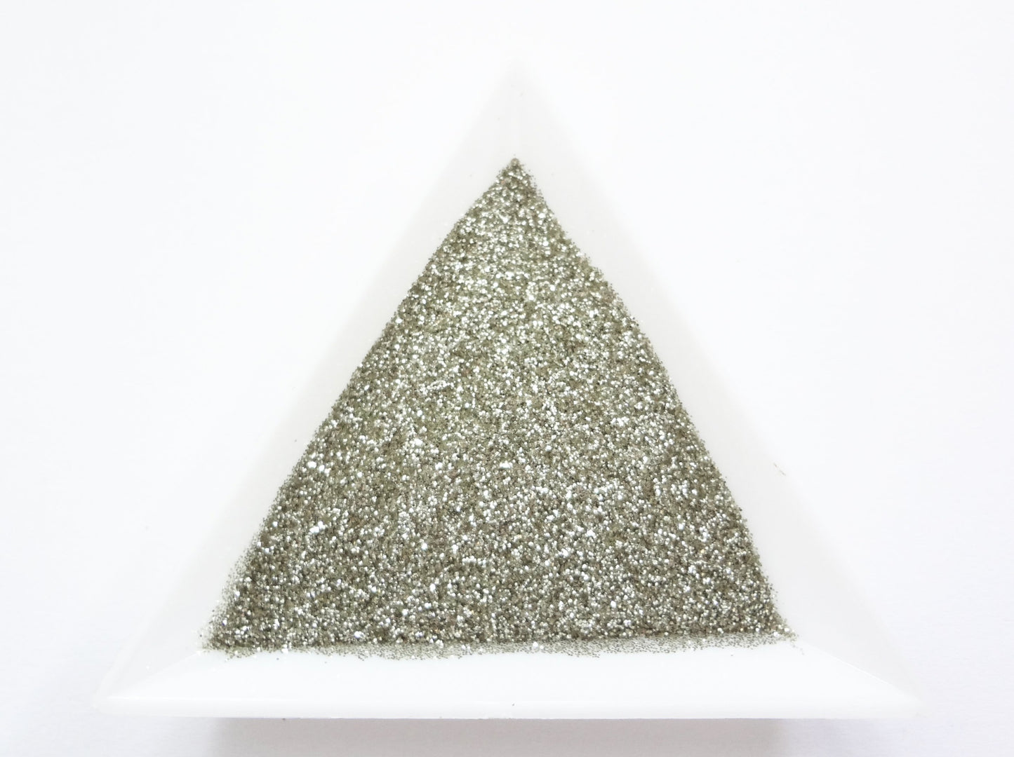 Nickel Silver Loose Ultra Fine Glitter, .008" Hex, 0.2mm 1/128 Solvent Resistant Glitter