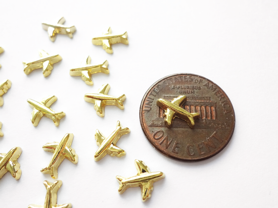 7mm 3D Gold Plane