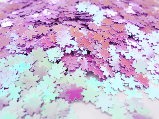 Load image into Gallery viewer, Iridescent Light Magenta Purple Cherry Blossom Flower Glitter, 5mm
