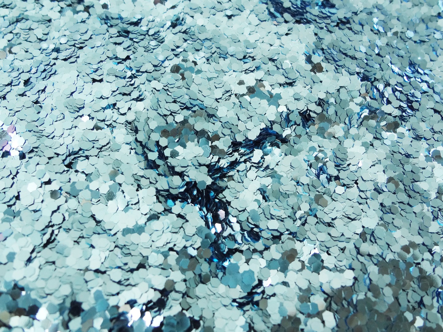 Angel Blue Loose Glitter, .060" Hex, 1.5mm, 1/16