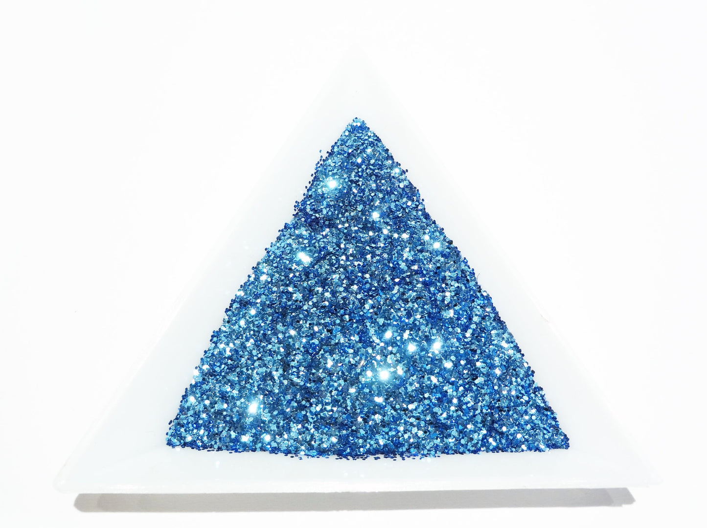 Atlantic Blue Loose Glitter, .015" Hex, 0.4mm, 1/64 Solvent Resistant Glitter