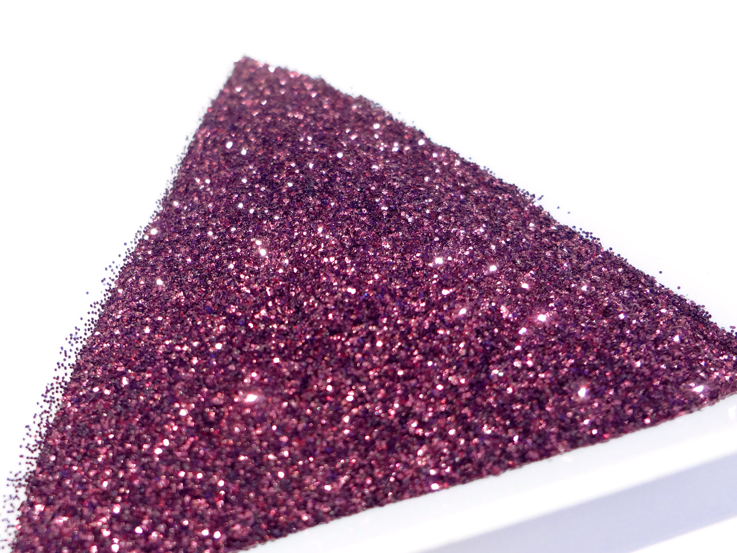 Burgundy Purple Loose Ultra Fine Glitter, .008" Hex, 0.2mm 1/128