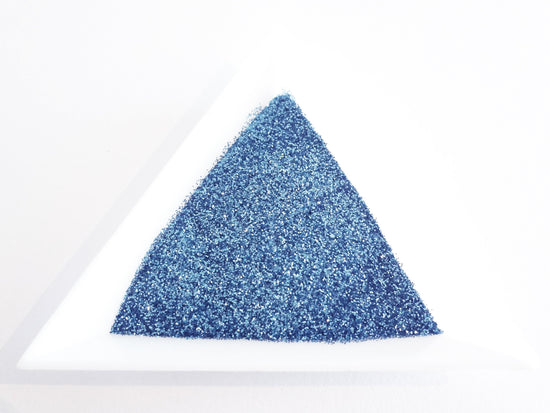 Atlantic Blue Loose Ultra Fine Glitter, .008" Hex, 0.2mm 1/128