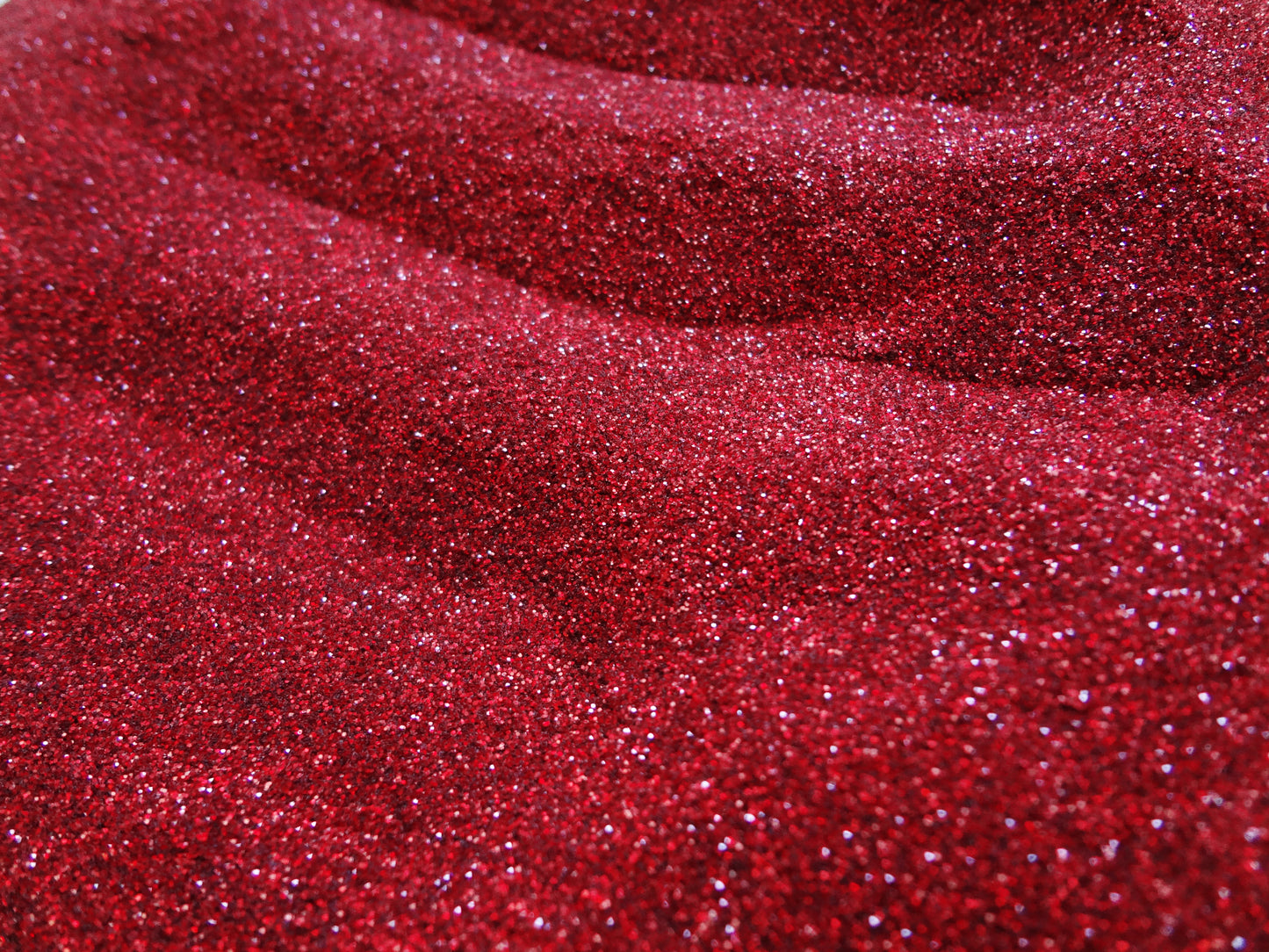 High Flash Laser Red Loose Ultra Fine Glitter, .008" Hex, 0.2mm 1/128