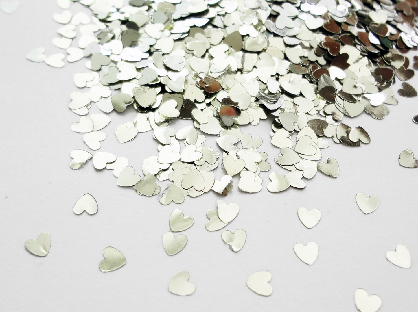 Nickel Silver Heart Shape, 3mm SALE IMPERFECT