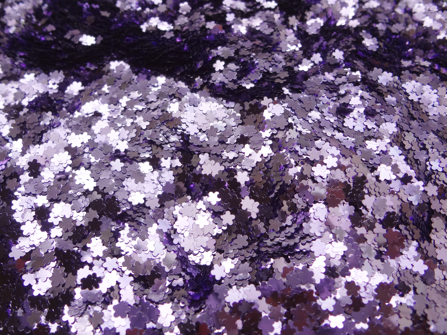 Lavender Purple Flower Glitter, 3mm