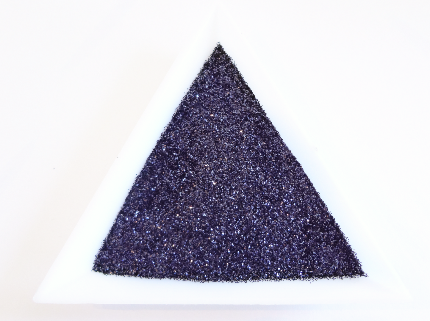 Deep Indigo Blue Loose Ultra Fine Glitter, .008" Hex, 0.2mm 1/128 Solvent Resistant Glitter