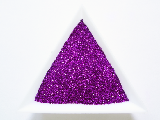 Eggplant Purple Loose Ultra Fine Glitter, .008" Hex, 0.2mm 1/128 Solvent Resistant Glitter