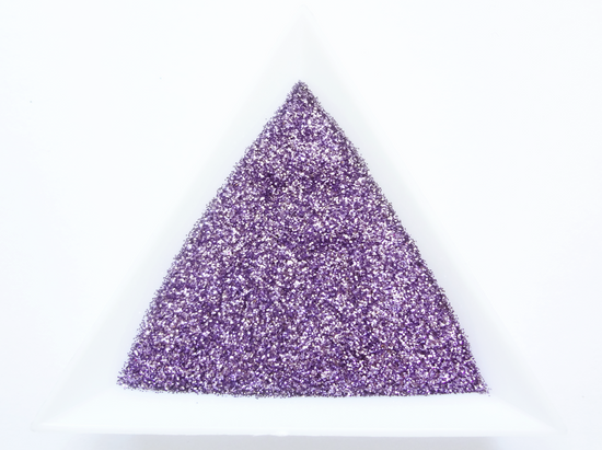 Lavender Purple Loose Ultra Fine Glitter, .008" Hex, 0.2mm 1/128 Solvent Resistant Glitter