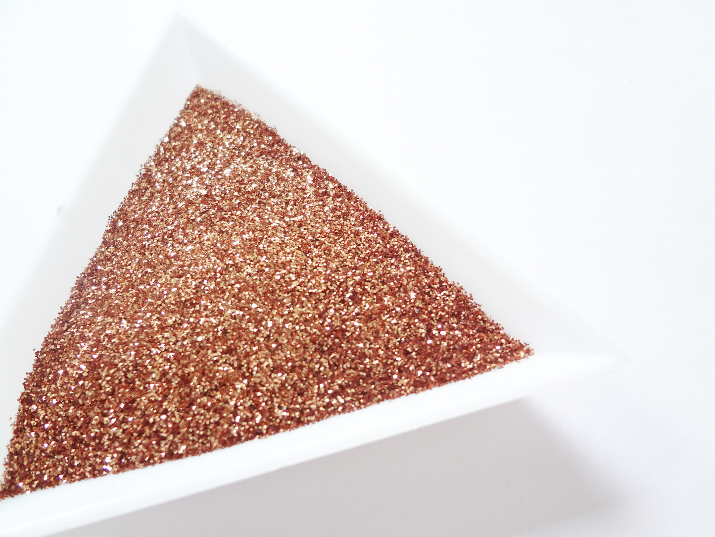 Apricot Bronze Loose Ultra Fine Glitter, .008" Hex, 0.2mm 1/128 Solvent Resistant Glitter