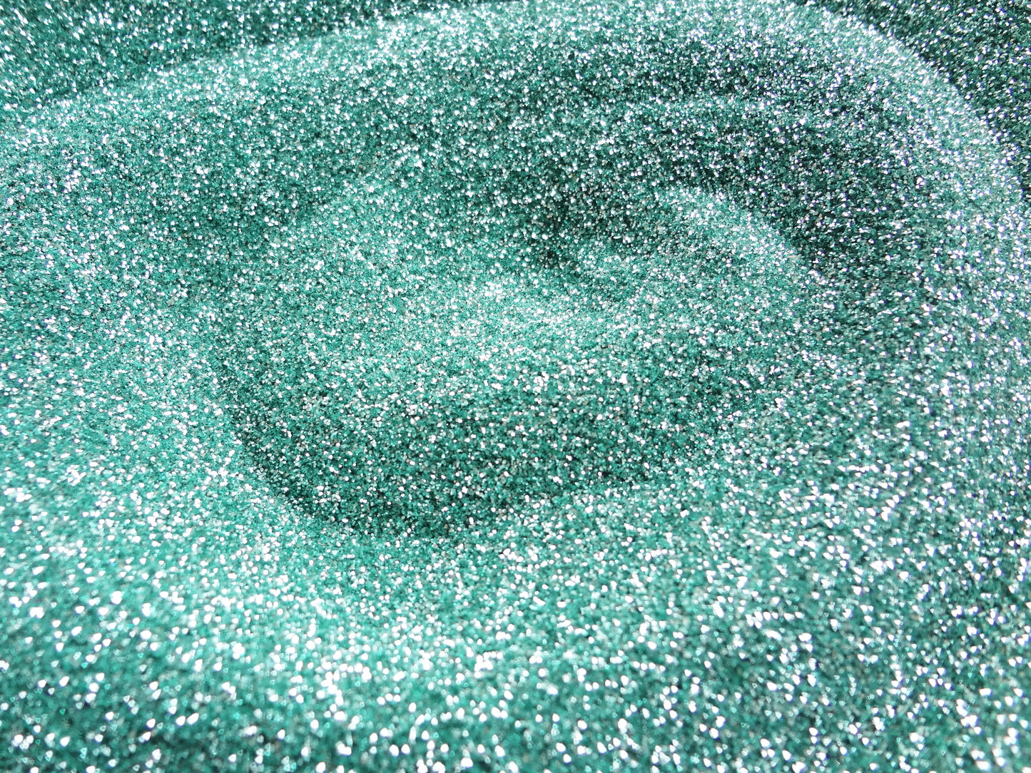 Fresh Mint Blue Loose Ultra Fine Glitter, .008" Hex, 0.2mm 1/128