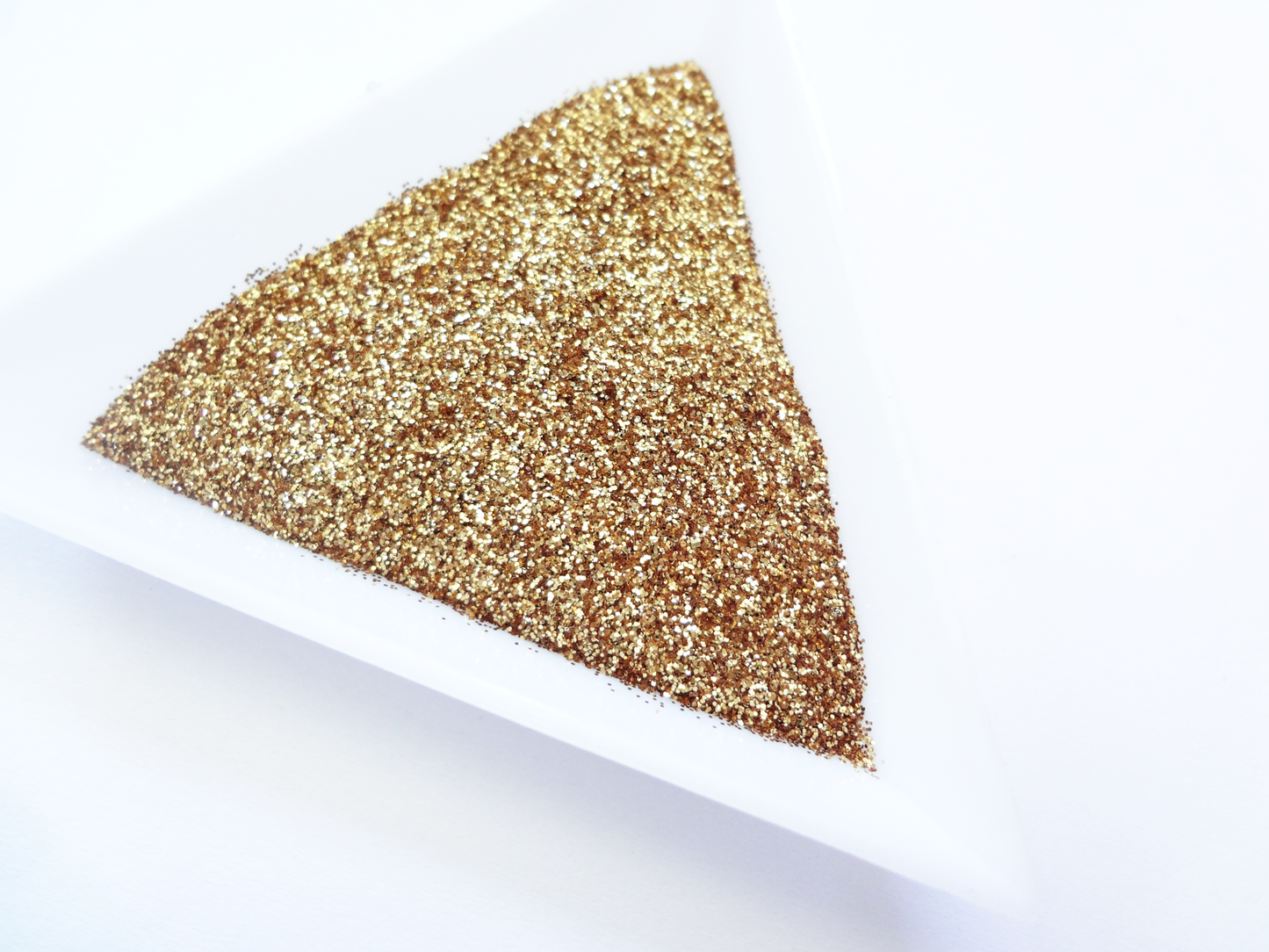 Golden Pineapple Loose Ultra Fine Glitter, .008" Hex, 0.2mm 1/128 Solvent Resistant Glitter