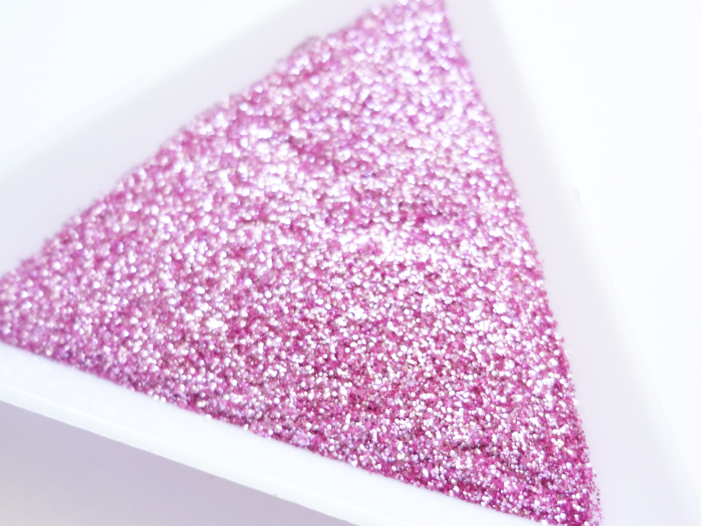 Ice Pink Loose Ultra Fine Glitter, .008" Hex, 0.2mm 1/128