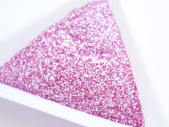 Ice Pink Loose Ultra Fine Glitter, .008" Hex, 0.2mm 1/128