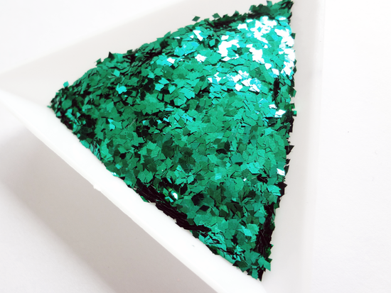 Load image into Gallery viewer, Forest Green Diamond Shape Glitter, 2x1mm
