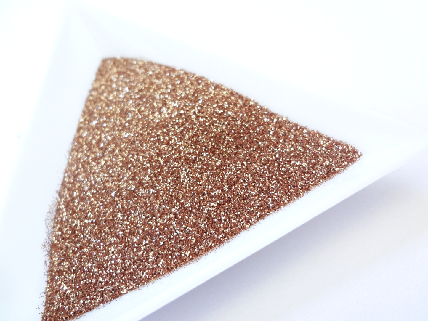 Golden Sand Loose Ultra Fine Glitter, .006" Hex, 0.15mm, 1/170 Solvent Resistant Glitter