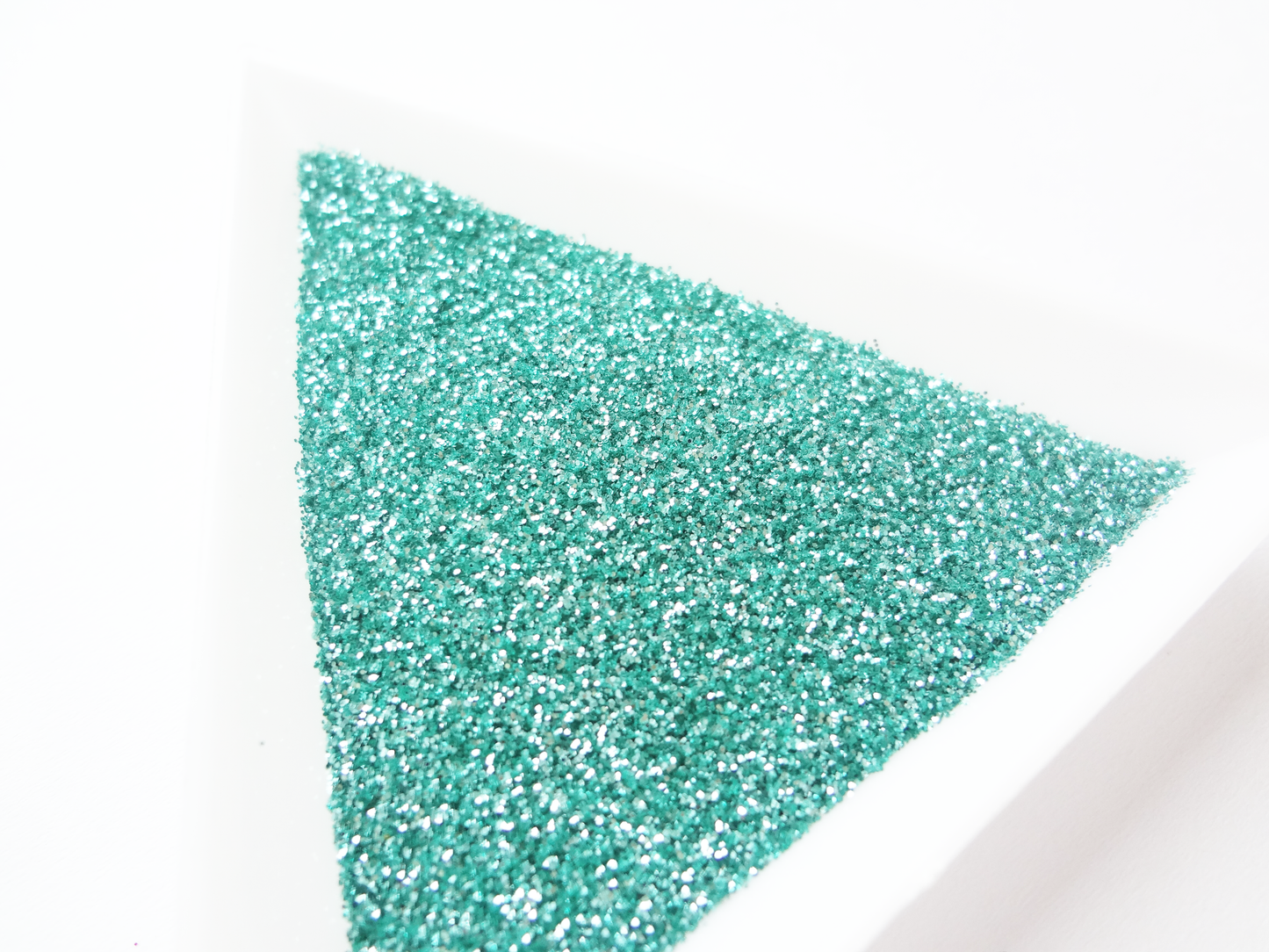 Fresh Mint Blue Loose Ultra Fine Glitter, .008" Hex, 0.2mm 1/128