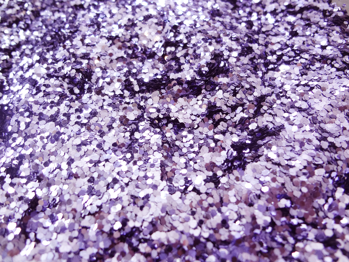 Lavender Purple Loose Glitter, .040" Hex, 1mm, 1/24 Solvent Resistant Glitter