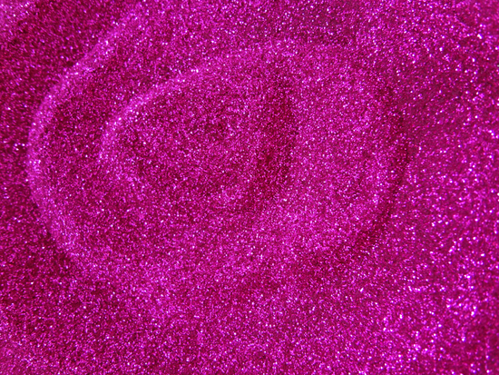 Shocking Pink Loose Ultra Fine Glitter, .008" Hex, 0.2mm 1/128