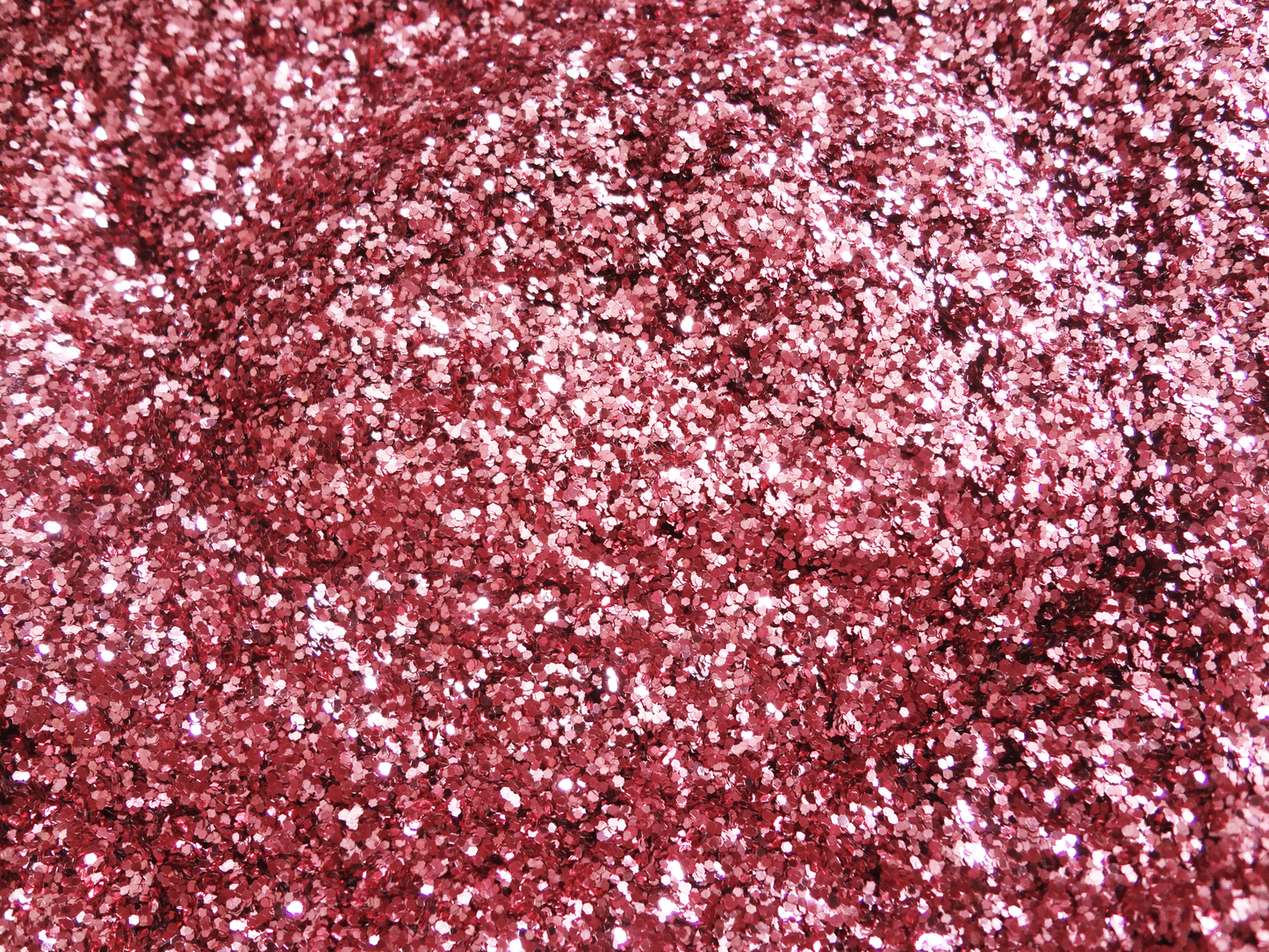 Coral Pink Loose Fine Glitter, .025" Hex, 0.6mm, 1/40 Solvent Resistant Glitter