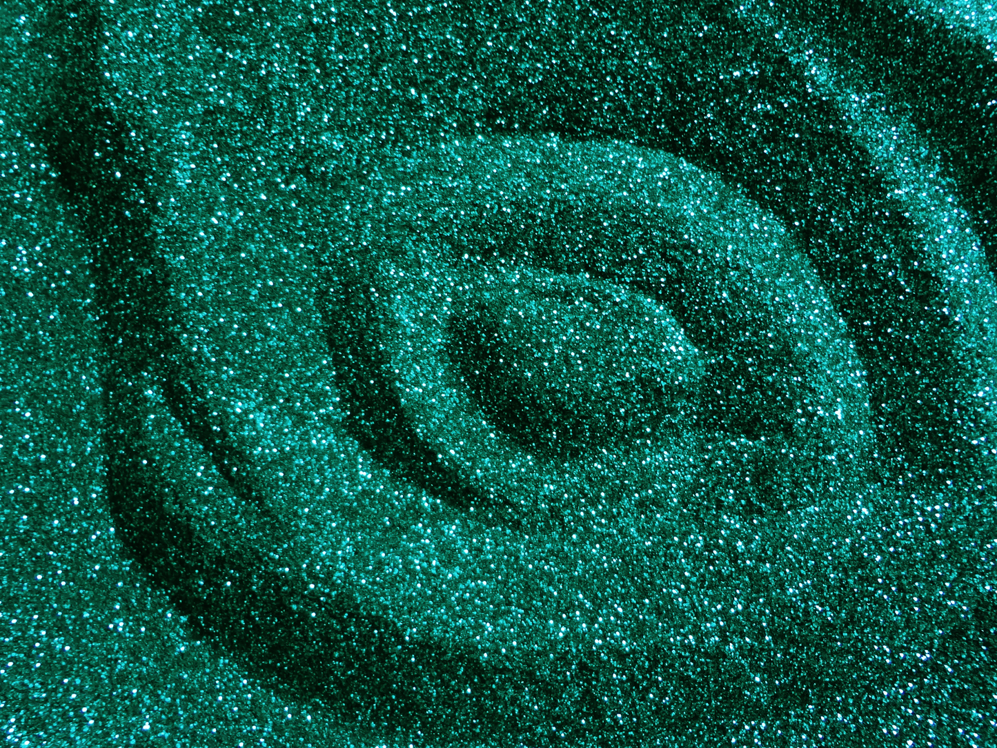 Dark Teal Green Loose Ultra Fine Glitter, .008" Hex, 0.2mm 1/128