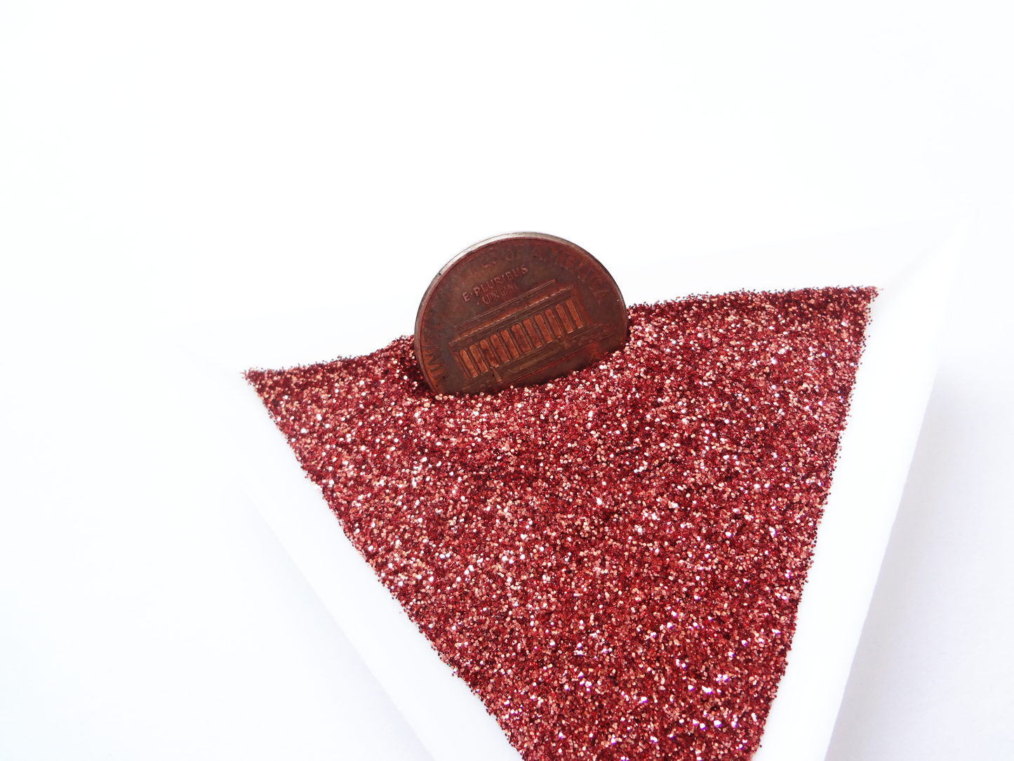 Penny Copper Bronze Loose Ultra Fine Glitter, .008" Hex, 0.2mm 1/128