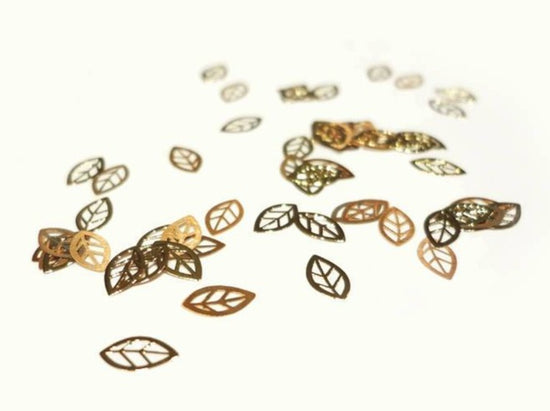 5x3mm Gold Leaf, Nail Art Slices