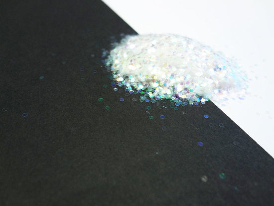 Iridescent Loose Glitter, .040" Hex, 1mm, 1/24 Solvent Resistant Glitter