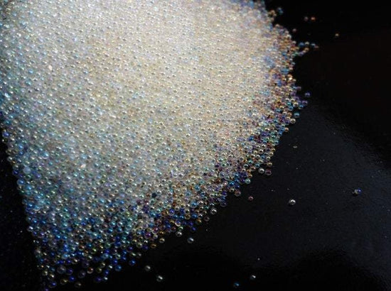 0.6-0.8mm Iridescent Glass Microbeads