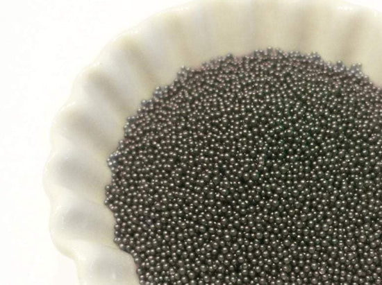 0.6-0.8mm SMOKY GRAY Semi-Transparent Microbeads