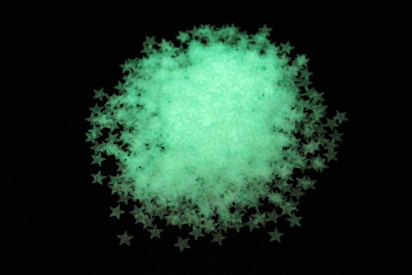 Load image into Gallery viewer, Glow In The Dark Star Glitter, 5mm
