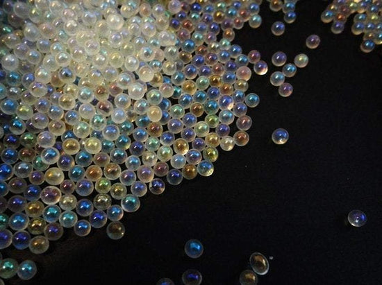 3-3.5mm Iridescent Glass Balls