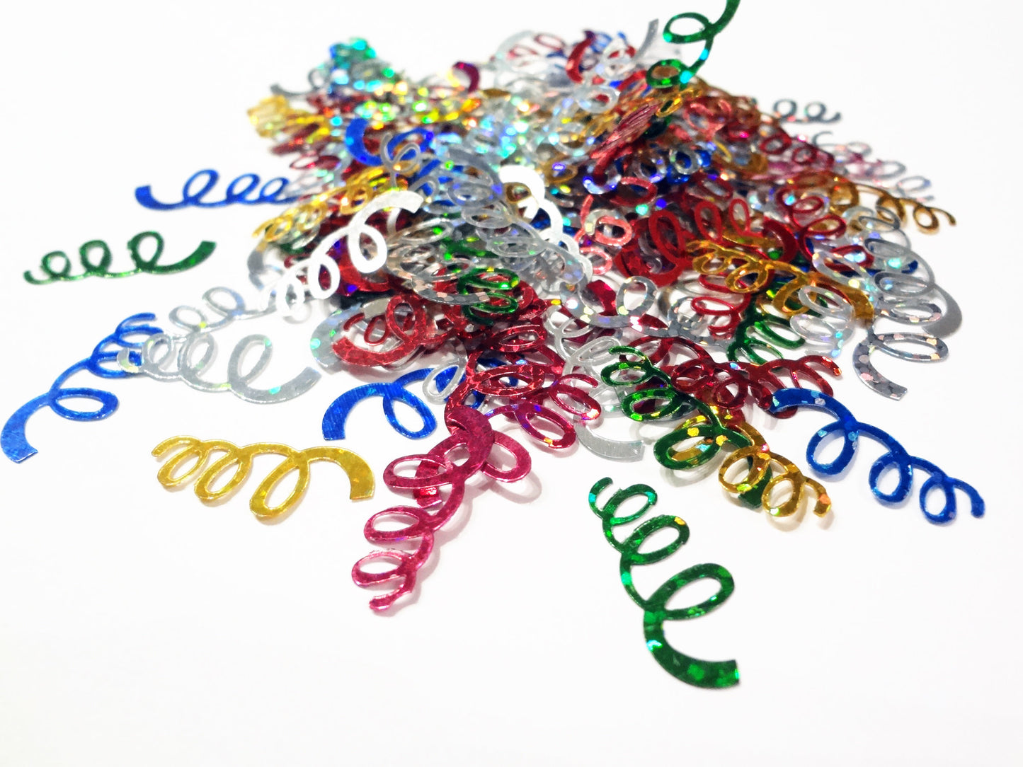 Colorful Confetti Streamers Sequins, 20x18mm