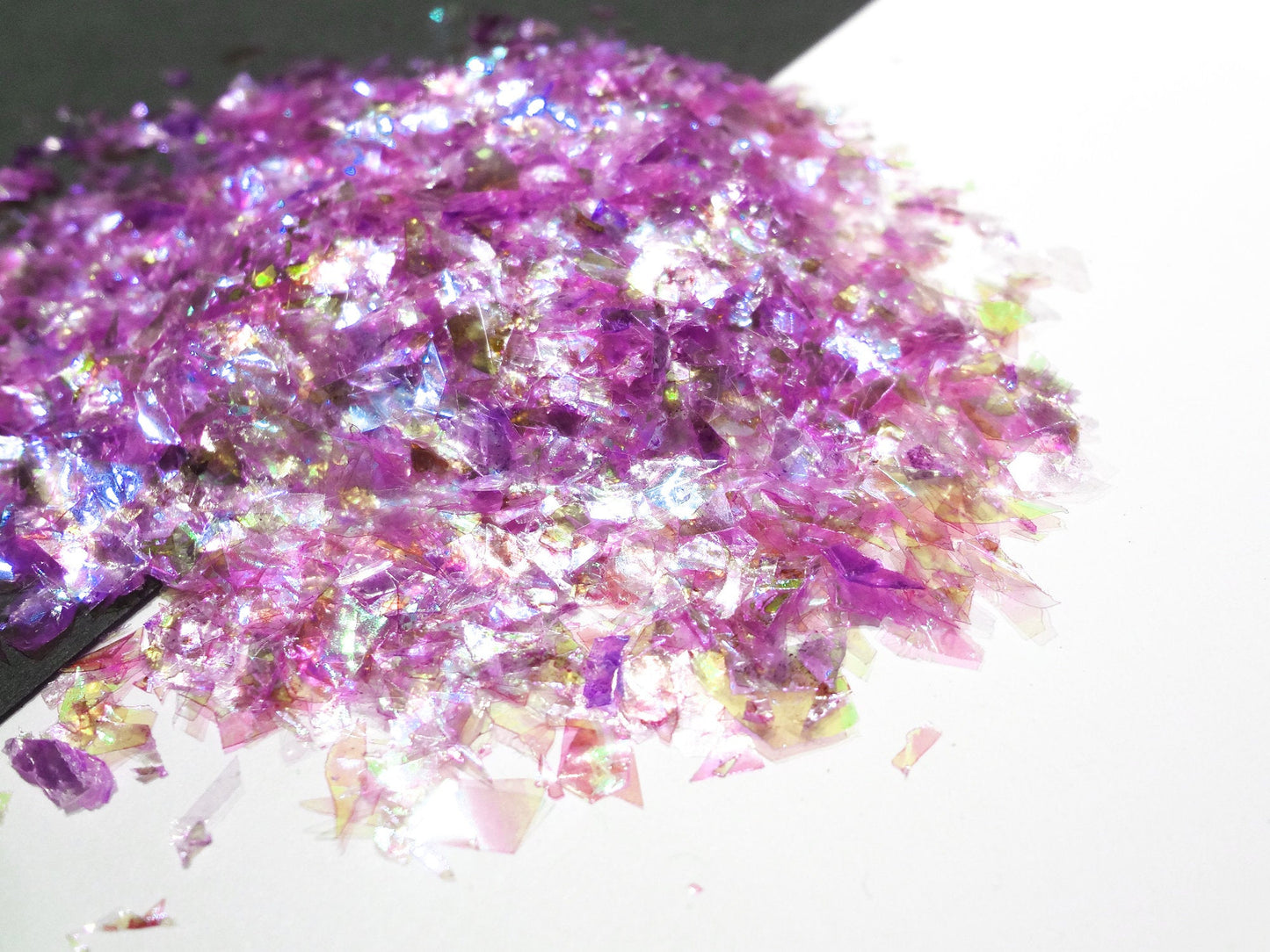 Iridescent Lilac Purple Flakes
