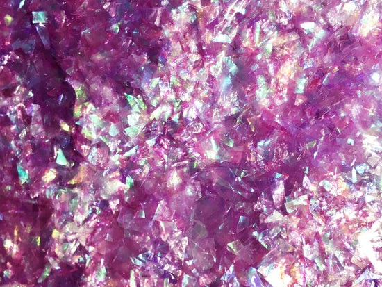 Iridescent Lilac Purple Flakes