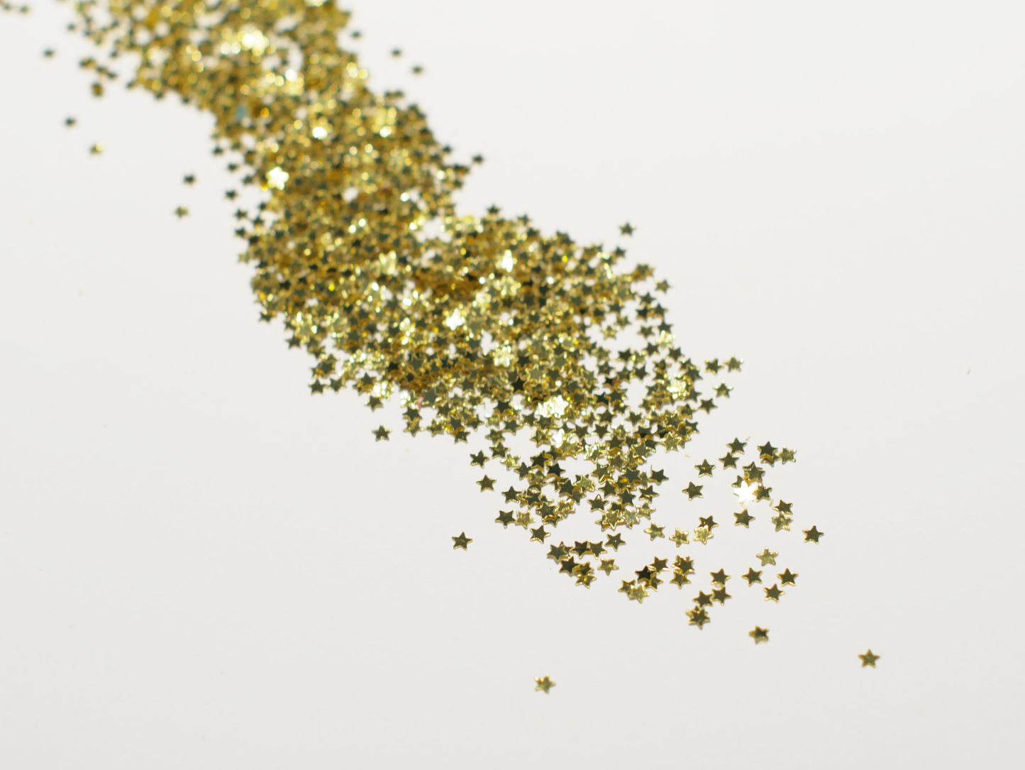 Metallic Gold Tiny Star Sequins, 3mm