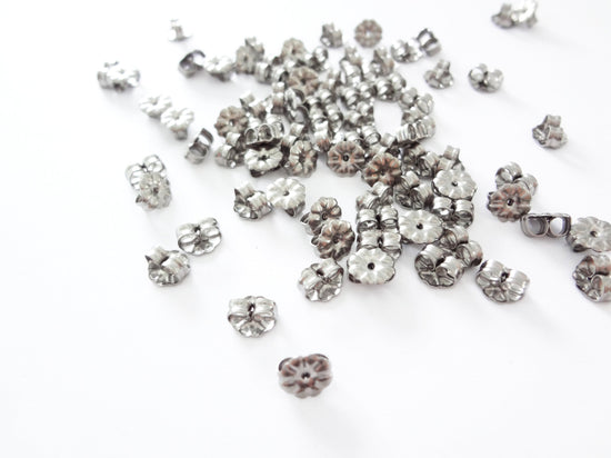 Titanium Earring Backs, Hypoallergenic Ear Clutches