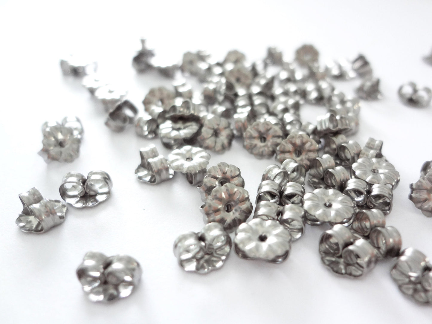 Titanium Earring Backs, Hypoallergenic Ear Clutches