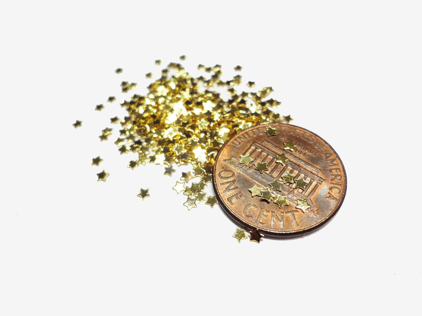 1.5mm Gold Tiny Star Studs