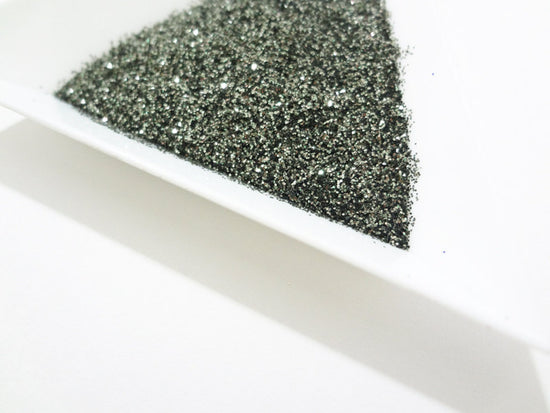 Army Green Loose Ultra Fine Glitter, .008" Hex, 0.2mm 1/128